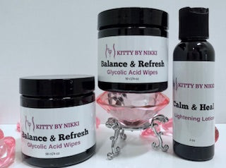 NIKKI'S KITTY KIT w/BONUS GLYCOLIC ACID WIPES